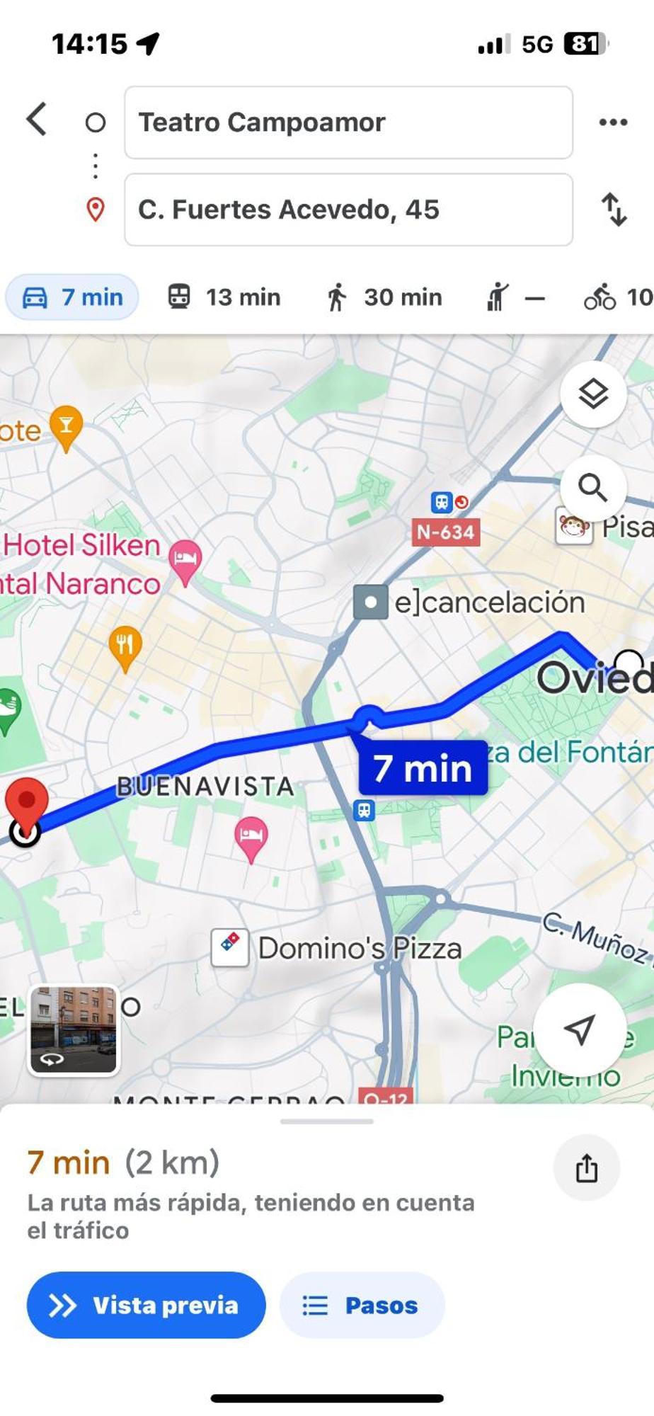 Vistas Monte Naranco Apartamento Con Parking 5Euros Al Dia Oviedo Eksteriør bilde